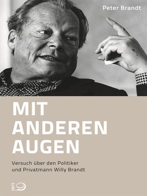 cover image of Mit anderen Augen